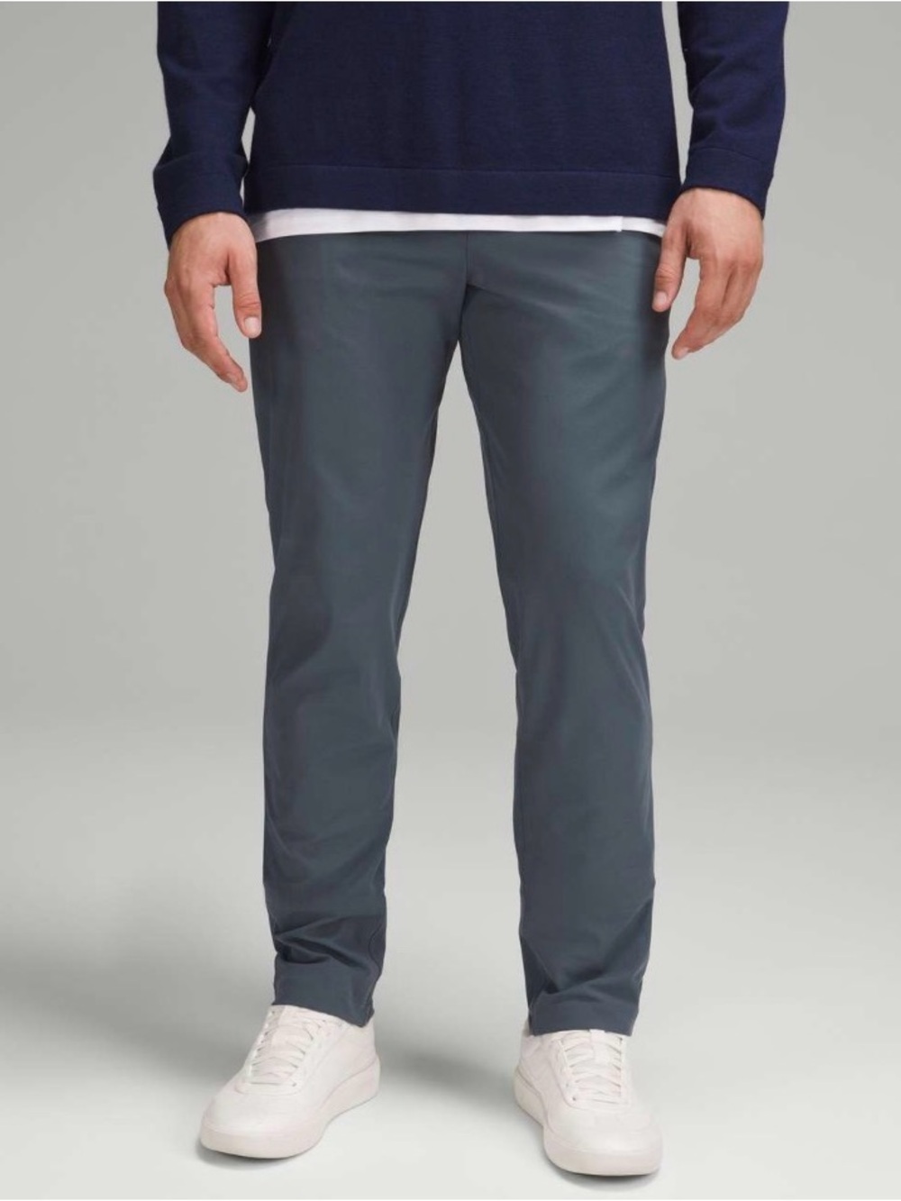 Lululemon ABC Classic-Fit Trouser *Warpstreme in Oil Grey 36x 30